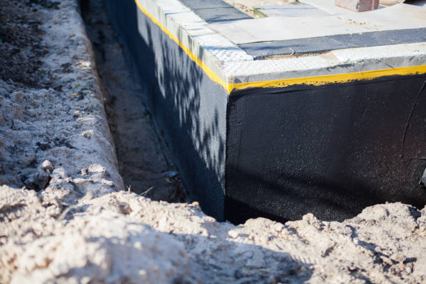 Residential Foundation Crack Repair installation at a Westville, IN home by SJ Waterproofing Pros